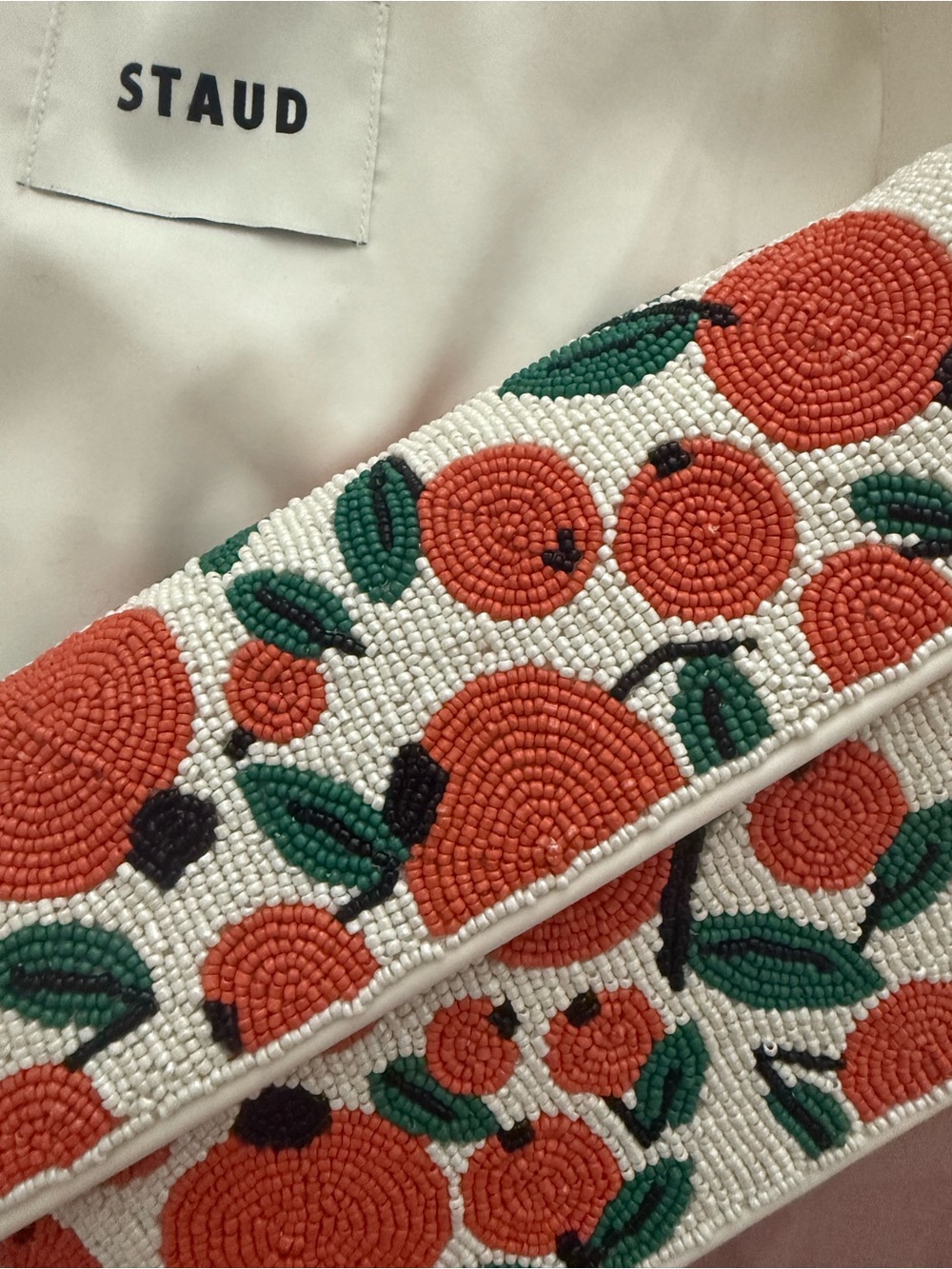 NWT STAUD Tommy Bag, Oranges - Picture 8 of 13